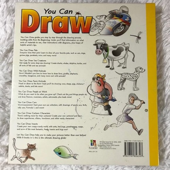 Hinkler More Funky Ways to Draw & You Can Draw Instruction Book Set - Picture 11 of 15